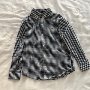 Vineyard Vines Black and White Gingham Shirt